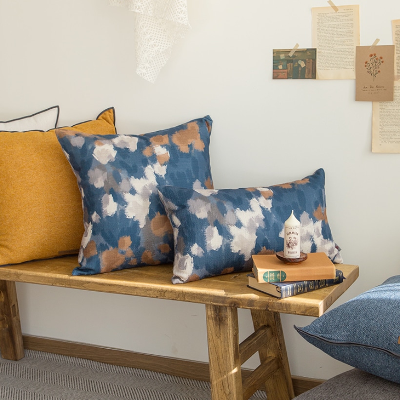 북유럽 소파 인테리어 퍼 쿠션 커버 8