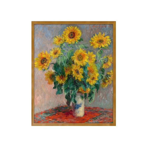 [FRAME] Bouquet of Sunflowers, 1881/ 클로드 모네