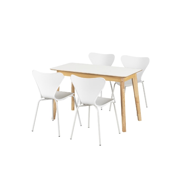 [by CASAMIA] 일상고백 리에토 HPM 식탁세트 4인 B형 (의자4)