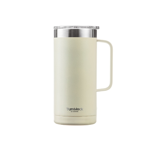 텀블락 플레인 머그 텀블러 500mL (베이지)