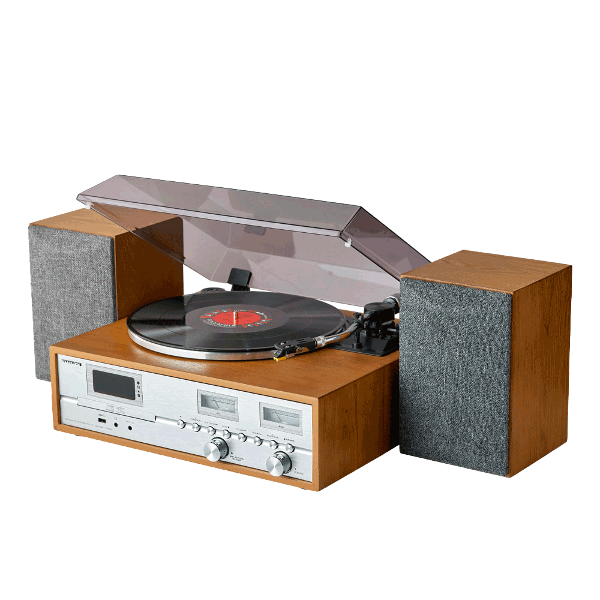 양방향 블루투스 원목 LP 턴테이블 OPERA