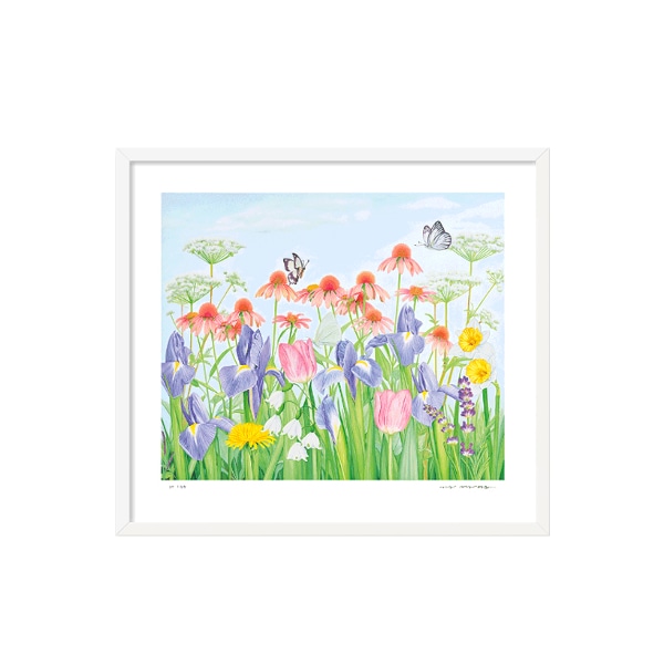 권루이, Floral Journey (35 Editions) 판화, 인테리어 그림 액자