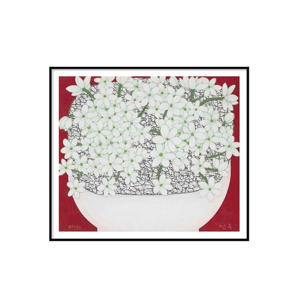 임영숙, 임영숙 밥 02 (50 Editions), 꽃밥 그림액자