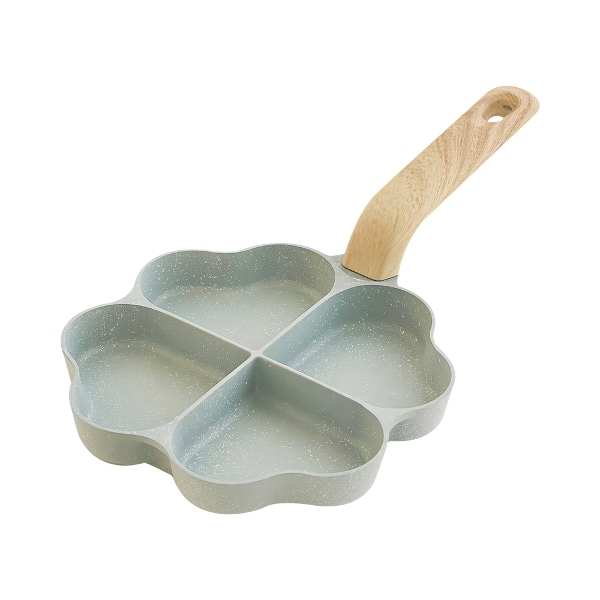 [15% 즉시 할인] 베이지 하트 에그팬 4구 (인덕션 가능)