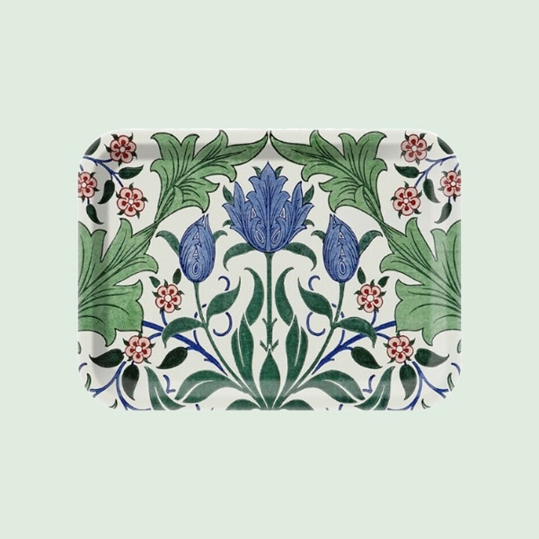 트레이 / Floral Wallpaper Design with Tulips, 윌리엄모리스