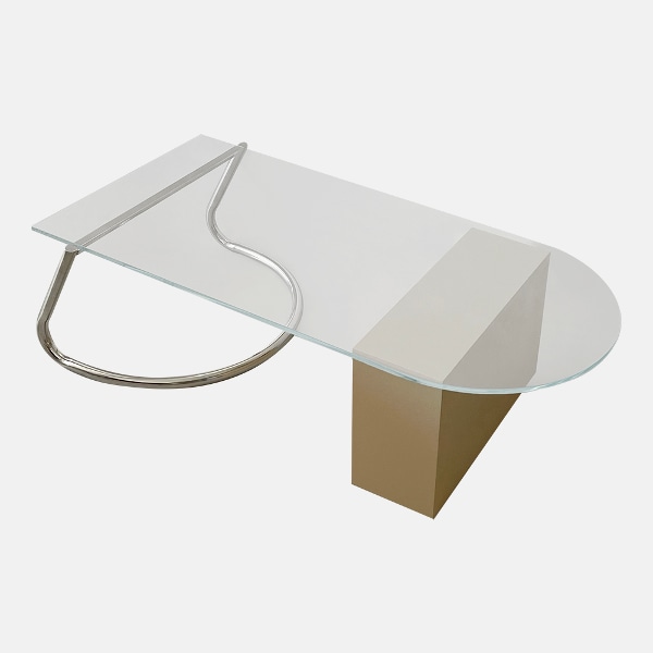 RONDIR sofa table / sand series 론디르 거실 소파 유리 테이블