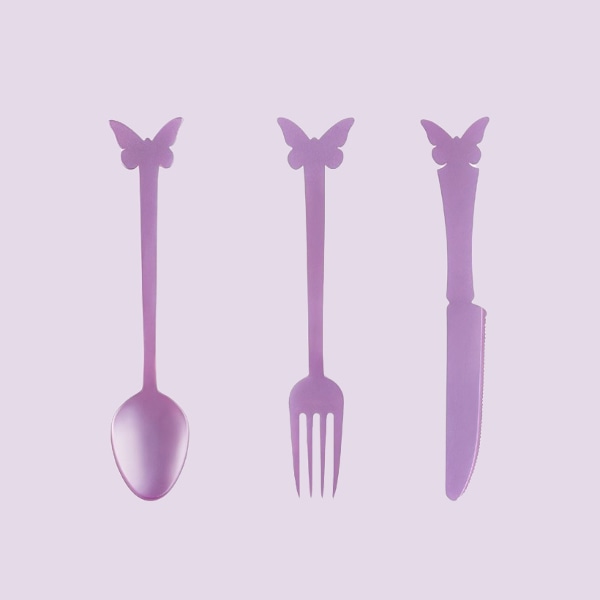 올드패션 가든 커트러리 버터플라이 라일락