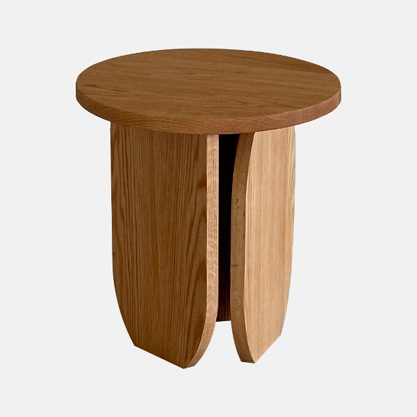 MARTIA oak stool 마티아 오크 원목 스툴 사이드 테이블 