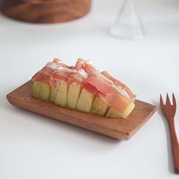 우드 스퀘어 플레이트 S