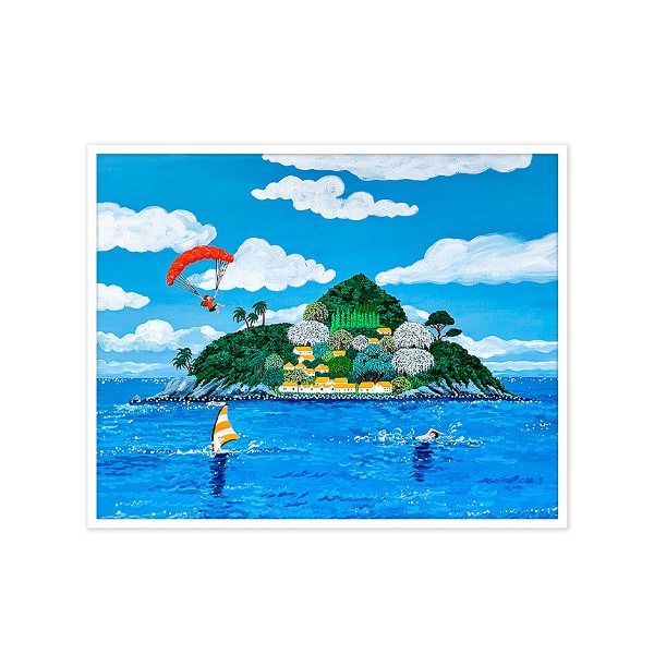 [10%쿠폰] 액자 The island of yellow roofs / 프레리(Prairie)