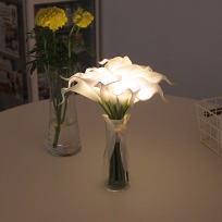화이트 카라 부케 LED 무드등- white calla bouquet LED | 굳닷컴