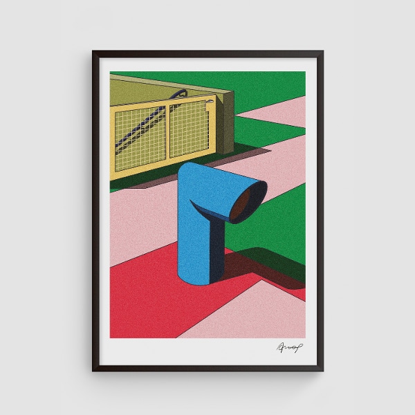 아트 포스터_71. Les Vacances 15