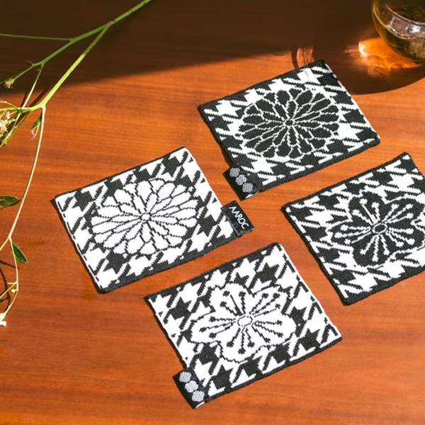 수묵 한국 꽃 코스터 (Sumuk Korea Flower Coaster)