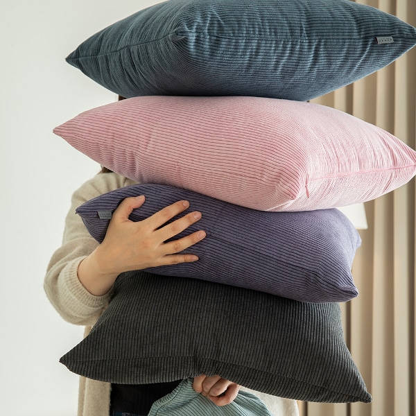 소프트톤 렌토코듀로이 쿠션&방석 2size
