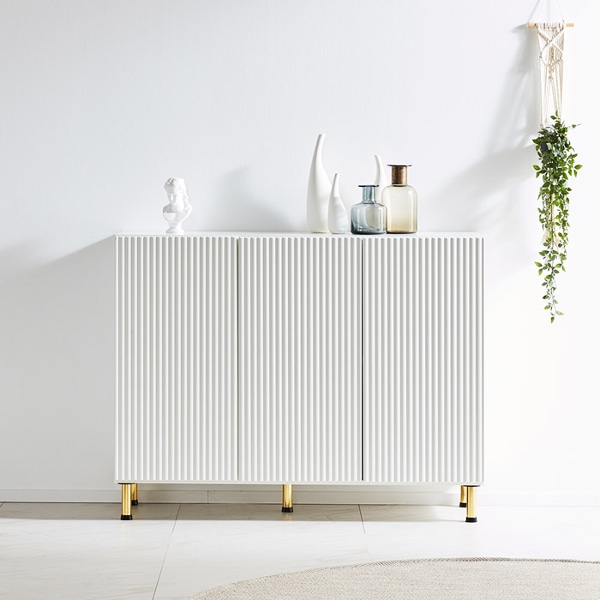 PAP 템바보드 1200 높은 TV 거실장 (다리형)