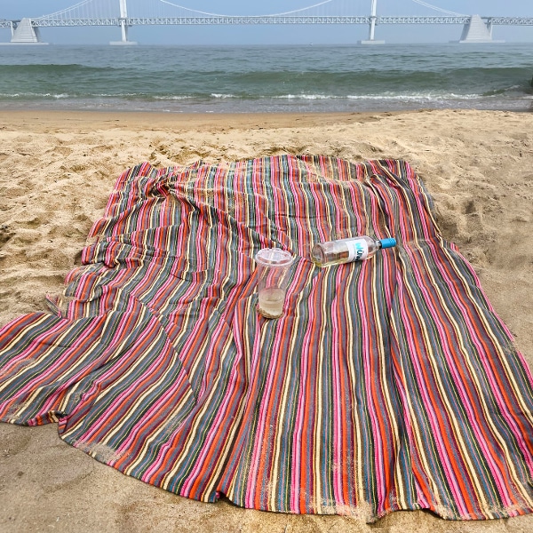 멀티 피크닉 매트 / 핑크 multi picnic mat / pink