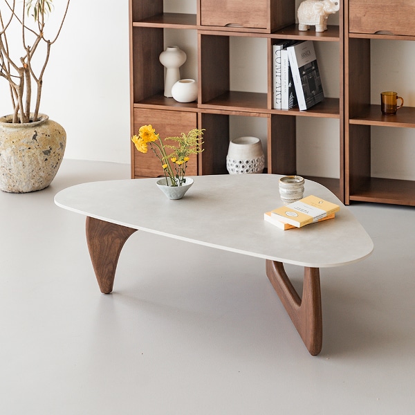 퓨로 앵글 세라믹 포세린 거실테이블