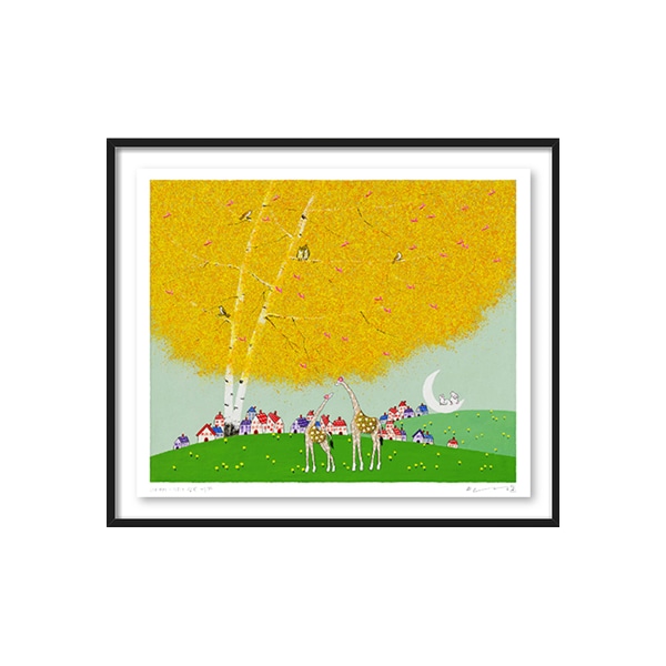 [10%쿠폰] 김민정, 너로부터 시작되는 행복 (99 Editions), 판화, 인테리어 액자