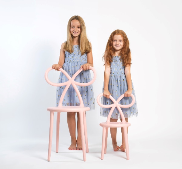 리본 체어 베이비 Qeeboo Ribbon Chair Baby