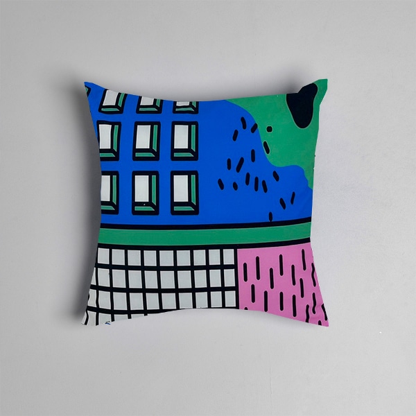 Pink Window Cushion