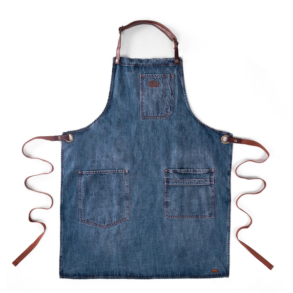 Apron N325 청 앞치마