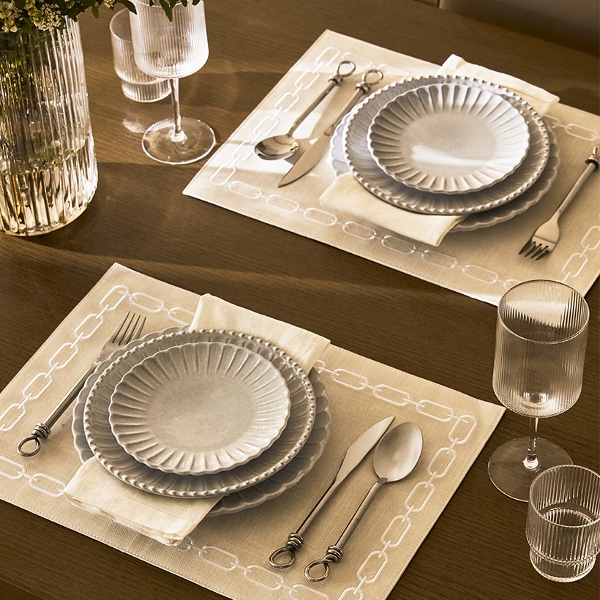 [브랜드위크] 체인 사각 테이블매트 (컬러 택1)