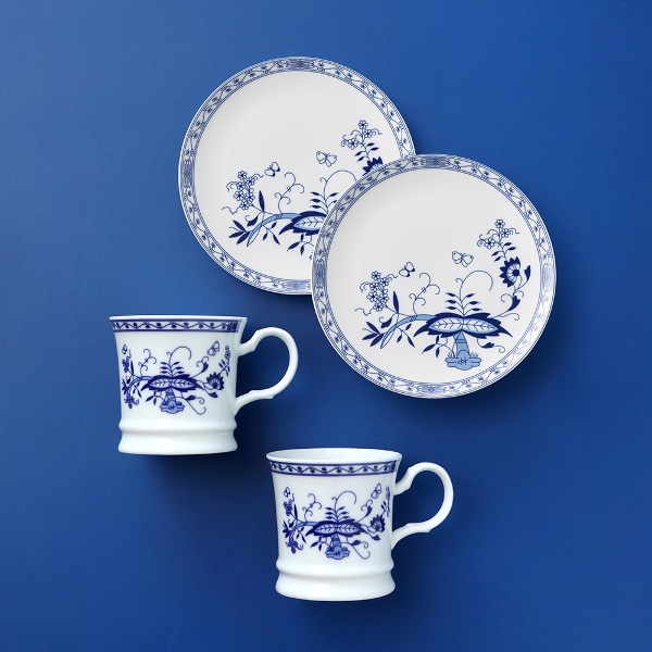 블루어니언 브런치세트(머그2p,접시2p)