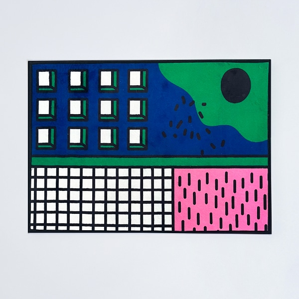 Pink Window Doormat