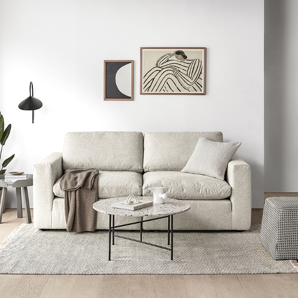 [금주의 특가] 캄포베이직2 3인소파_아이보리