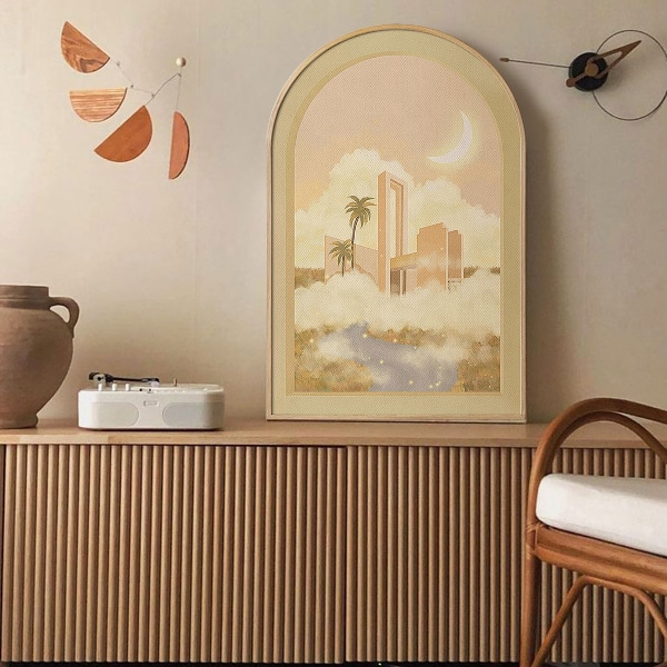 [해외배송] 포스터 아치 액자 - 아틀리에 (Atelier)