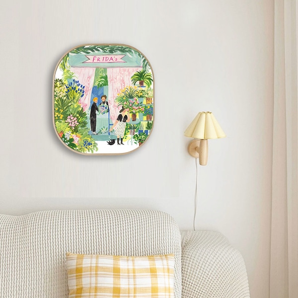 [해외배송] 포스터 액자 - 프리다의 꽃집