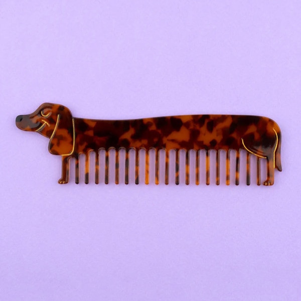 닥스훈트 머리빗 comb