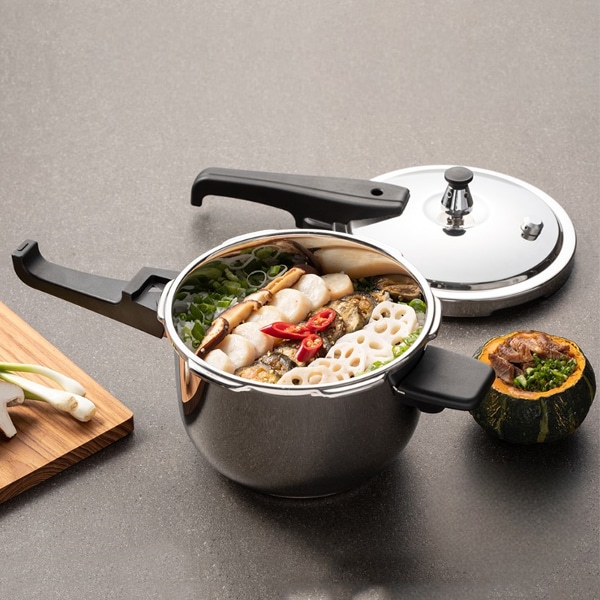 5단 안전장치로 안전한 스텐 IH 압력솥 3L