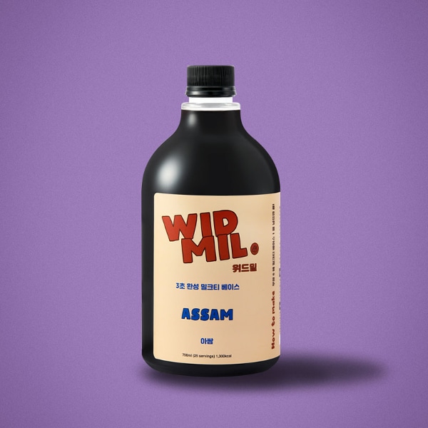 아쌈 밀크티 시럽 베이스 750ml