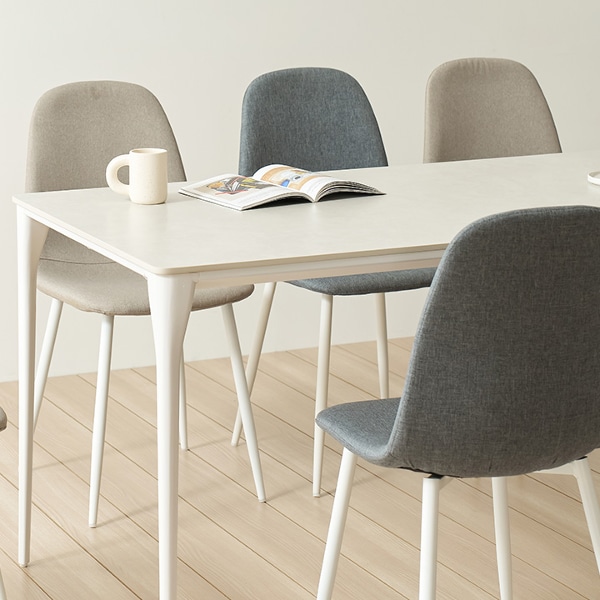 코롱 패브릭 인테리어 카페 식탁 의자