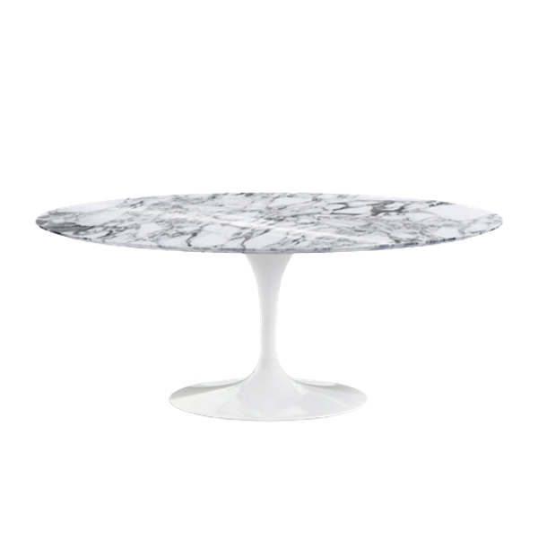 Knoll 사리넨 오발 다이닝 테이블 198cm