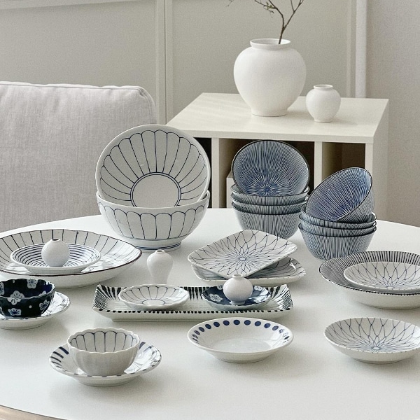 [알짜구성] BEST 일본 가정식 4인 홈세트 25P MADE IN JAPAN