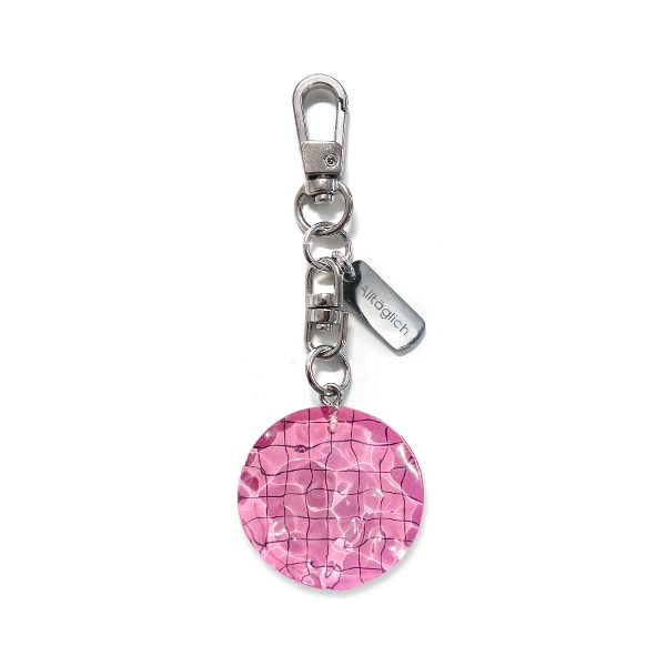 수영장 키링-Swimming pool keyring(pink)