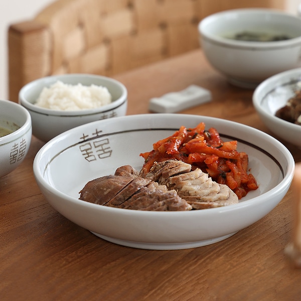 국내생산 희연 메인 접시 (2size)