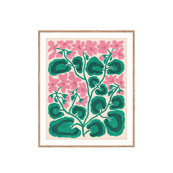 액자 Geraniums / 리브 리(Liv Lee)