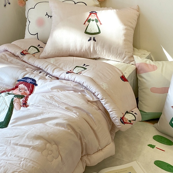 빨간머리 앤 차렵 이불 세트
