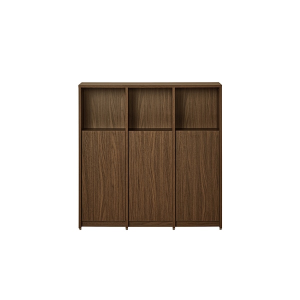 하벨 3단책장 하부도어형 106.2cm (컬러 택1)