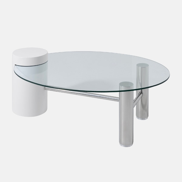 OVAL VENNDIA coffee table / white 오벌 벤다이아 커피 테이블 