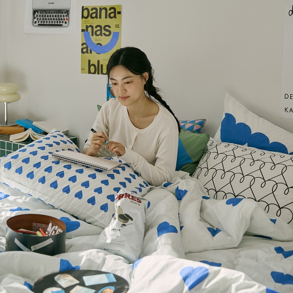 [BWTZ] 고밀도 알러지케어/순면 패턴 베개커버 50X70 8patterns