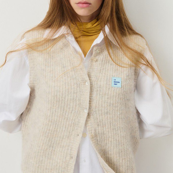아메리칸 빈티지_EAST CARDIGAN_IVORY