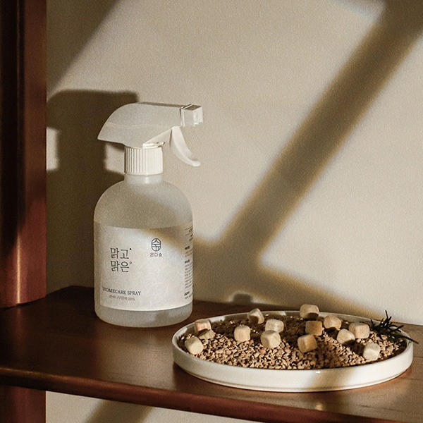 냄새제거 섬유 탈취제 500ml+편백큐브50g