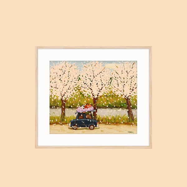액자 벚꽃 / 전영근(Jun YoungGeun)