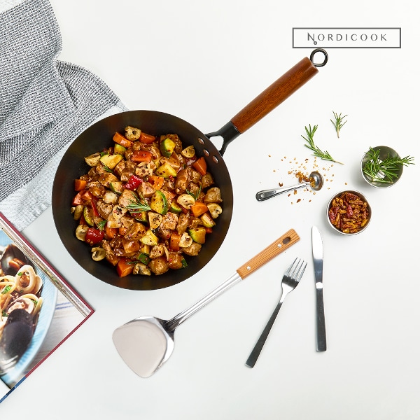 NEW IH 무쇠 궁중팬 28cm(뒤집개 포함)