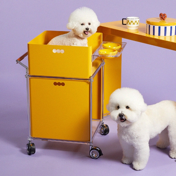 PATPAT Welcome High Chair (Yellow)