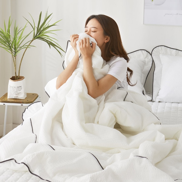 아밍 프란시스 시어서커 여름이불 S/Q 단품&세트 2컬러